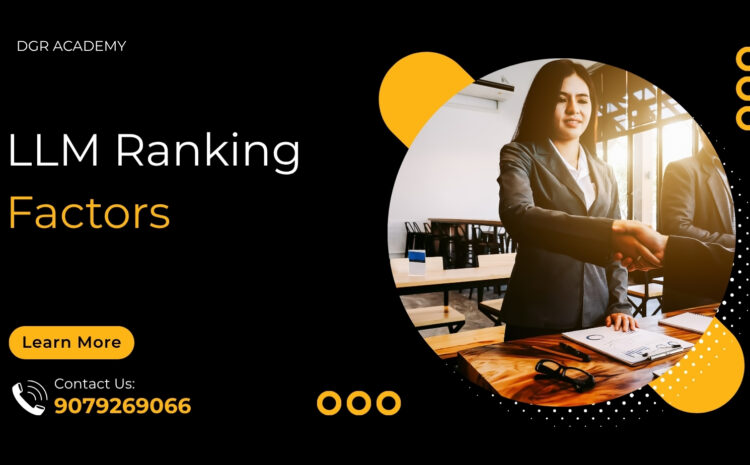  LLM Ranking Factors: Optimizing for AI Search Engines
