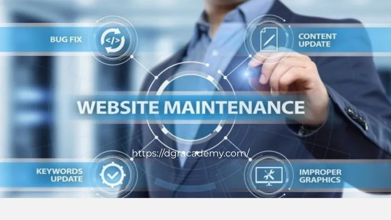 Maintain a Professional Website