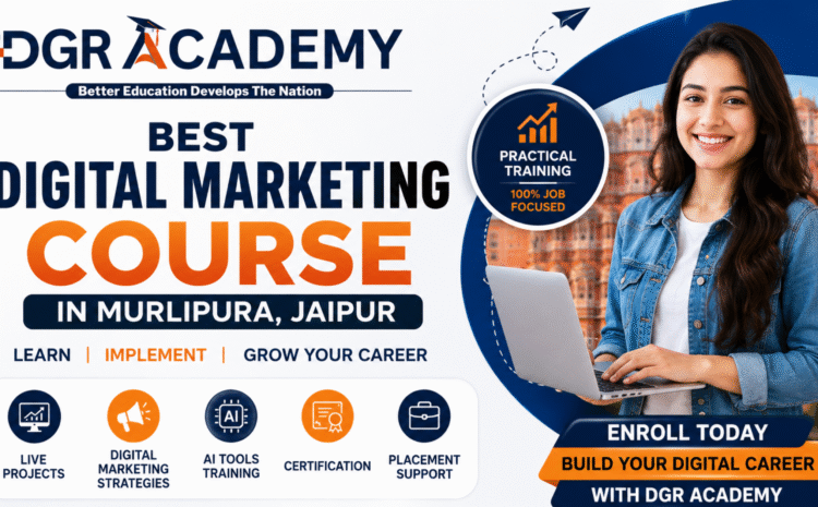  6 Time Awarded Institute For AI Based Digital Marketing Course In Murlipura Jaipur | 100% Placement Support